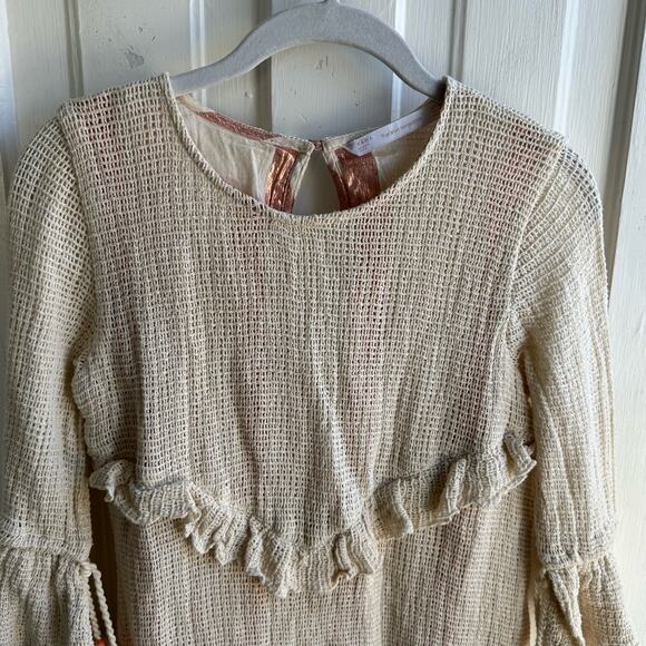 Zara Mesh Dress with Pom Poms - Picture 3 of 8